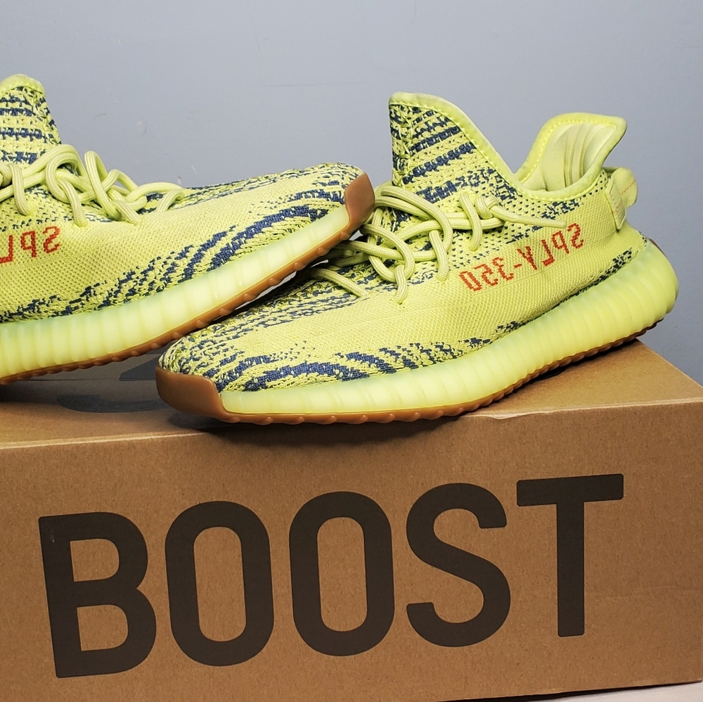 Addidas Yeezy Boost 350 V2 Semi Frozen Yellow